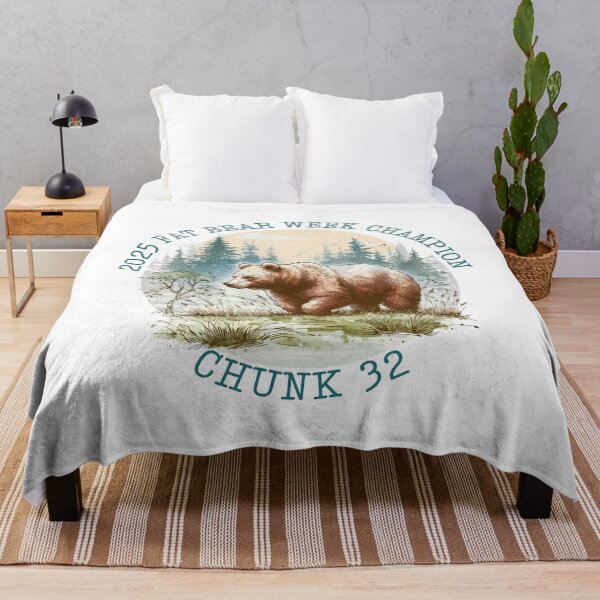 Item preview, Chunk 32 Fat Bear Week Champion 2025 (2) designed and sold by CRGreatStuff.