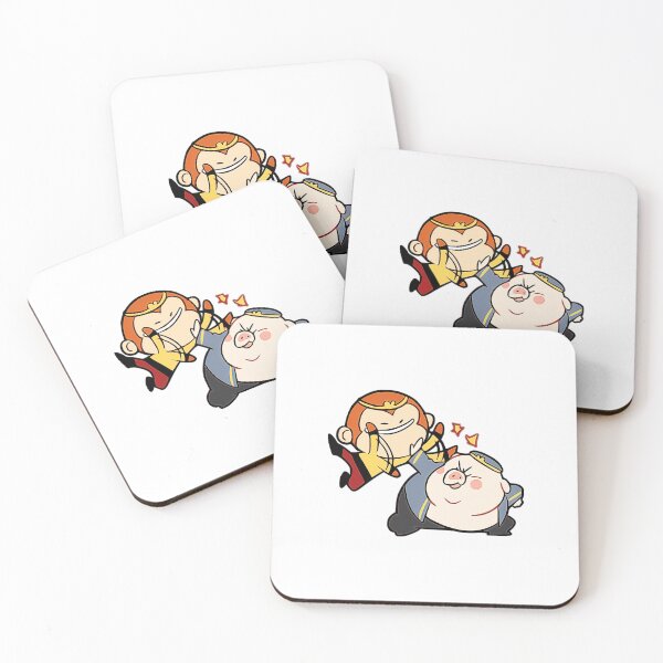 Item preview, Tiny Monkey King And Pigsy designed and sold by kakasyrol.