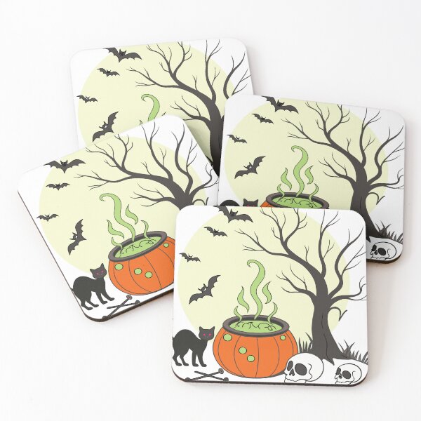 Item preview, Circle Witches Pumpkin Design designed and sold by AL AMIN.