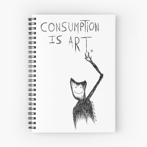 Item preview, CONSUMPTION IS ART consumption is art anti-capitalism designed and sold by isthisaxxonn.