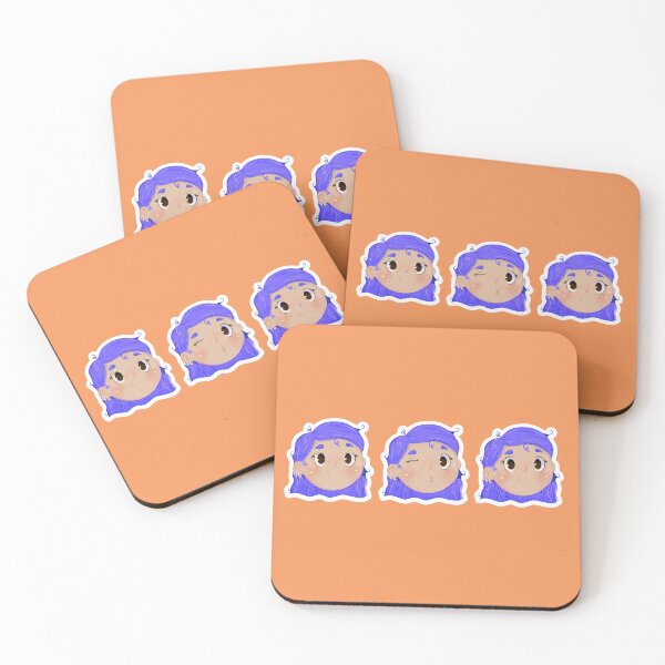 Item preview, Copie de Violette – adorable little girl in cartoon style - 3 expressions designed and sold by rhz-roxane.