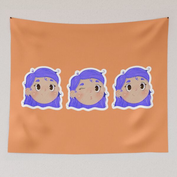 Item preview, Copie de Violette – adorable little girl in cartoon style - 3 expressions designed and sold by rhz-roxane.