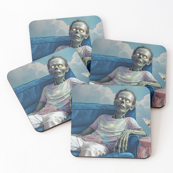 Item preview, Zombie Lying On Velvet Couch  - Relaxed Undead designed and sold by NightTimeJ.