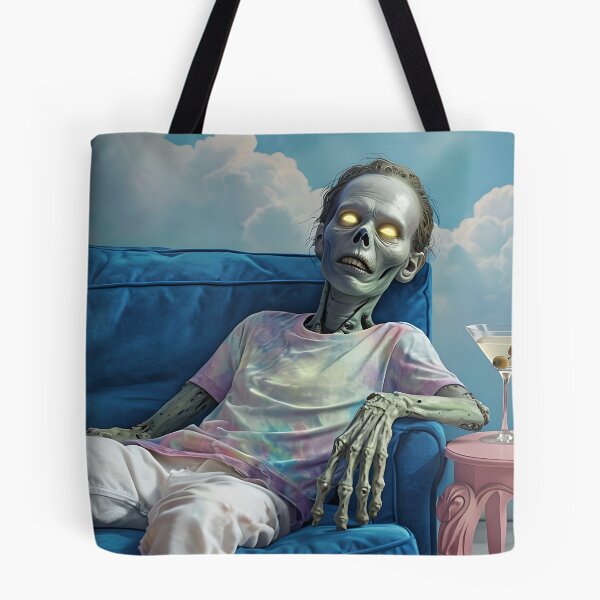 Item preview, Zombie Lying On Velvet Couch  - Relaxed Undead designed and sold by NightTimeJ.