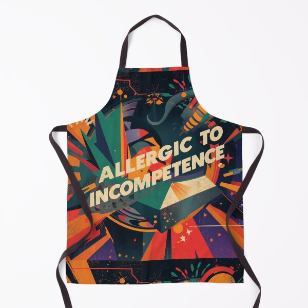 Item preview, Allergic To Incompetence designed and sold by AlinaSCorner.