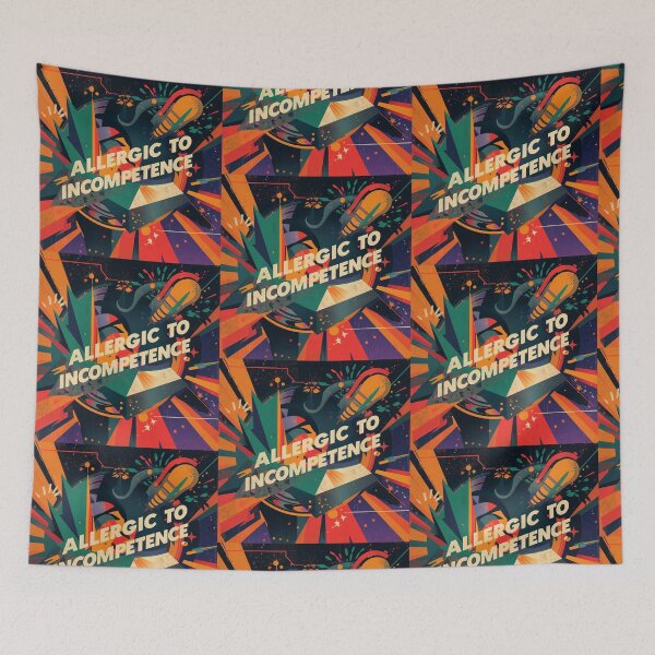 Item preview, Allergic To Incompetence designed and sold by AlinaSCorner.