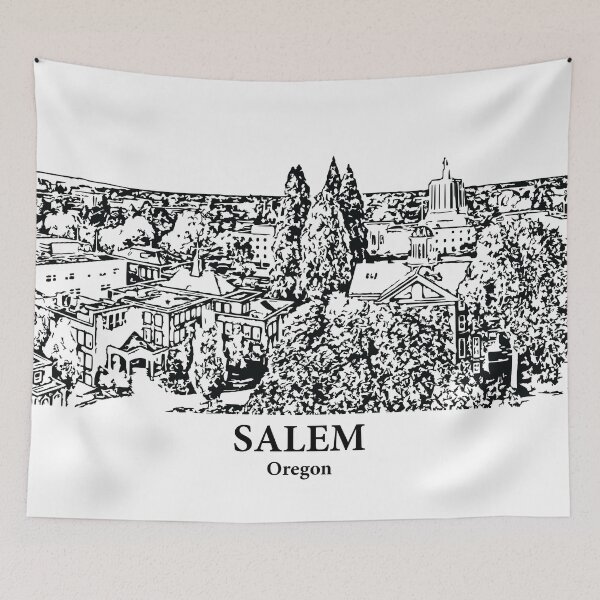 Item preview, Salem - Oregon designed and sold by Lakeric Cityscapes.