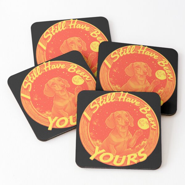 Item preview, Dachshund Under Moonlight With Loving Quote designed and sold by e-camelleone.
