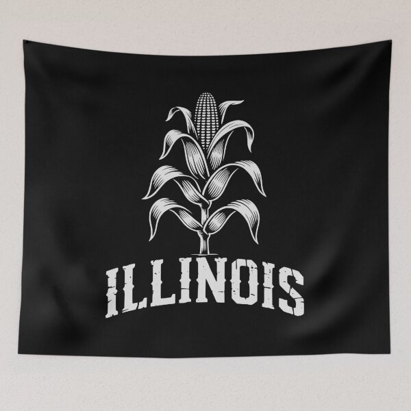 Item preview, Illinois Corn Stalk Vintage designed and sold by Gustavo Navarro.