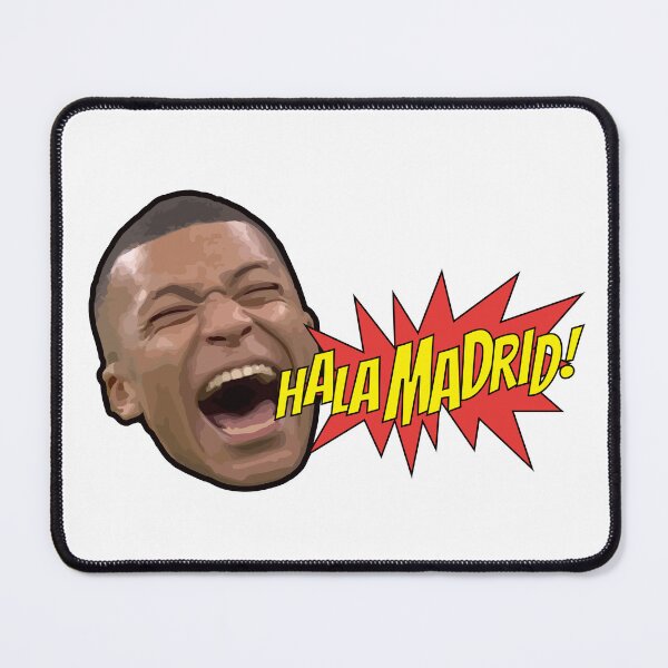 Item preview, Real Madrid - Kylian Mbappé Hala Madrid designed and sold by abihooper.