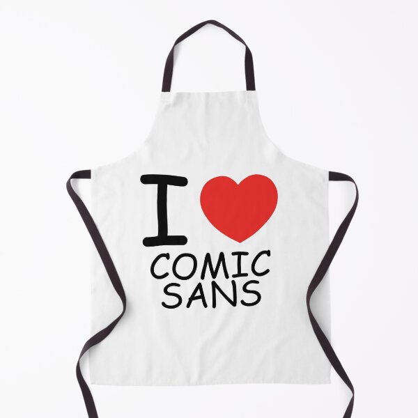 Item preview, I <3 Comic Sans designed and sold by PancakeAri.