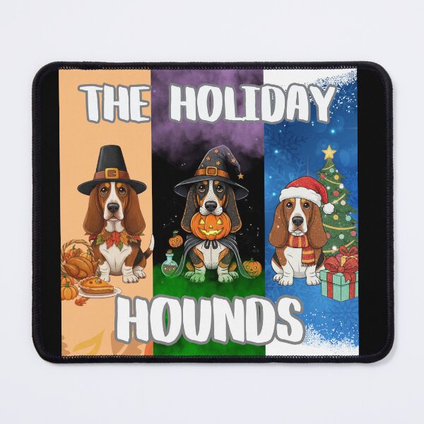 Item preview, Halloween Basset Hound, Holiday, Christmas, Halloween, Thanksgiving, Art, Dogs designed and sold by loccotown168.
