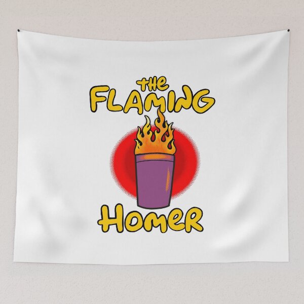 Item preview, The Flaming Homer designed and sold by roseandruin.