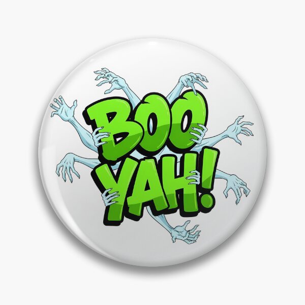 Item preview, Boo Yah Typography – Cartoon Ghost Arms Halloween design designed and sold by Authentic-Merch.