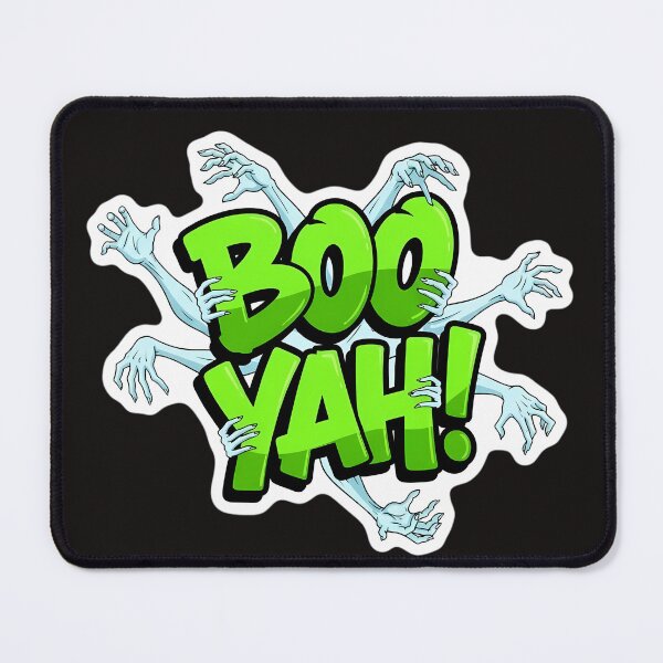 Item preview, Boo Yah Typography – Cartoon Ghost Arms Halloween design designed and sold by Authentic-Merch.