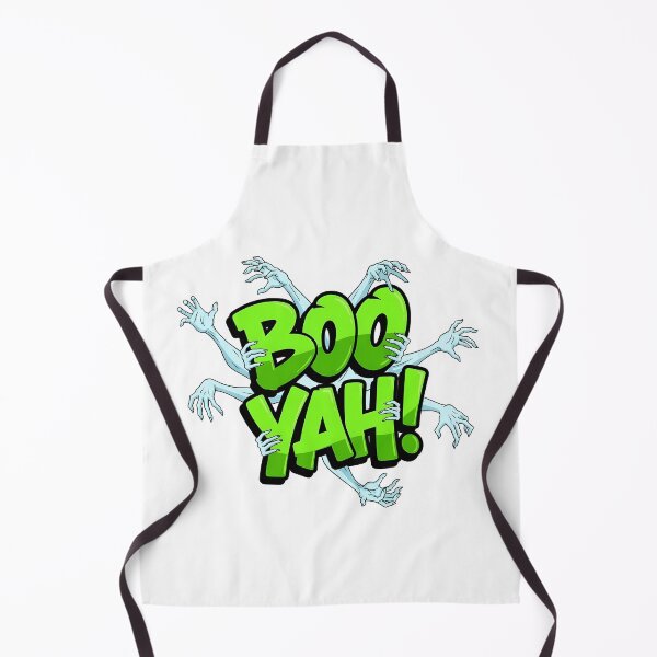 Item preview, Boo Yah Typography – Cartoon Ghost Arms Halloween design designed and sold by Authentic-Merch.