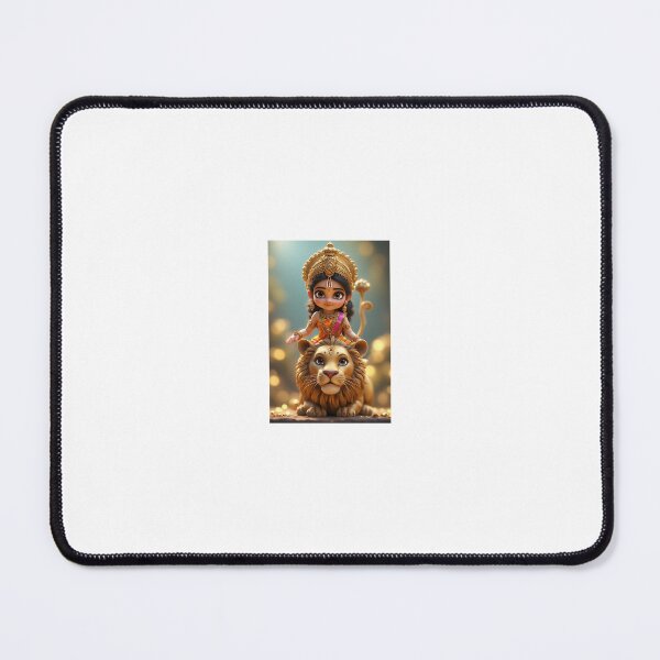 Item preview, Adorable little 3d Maa Durga riding Golden Lion designed and sold by Falguni's.