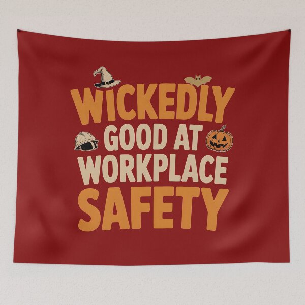 Item preview, Wickedly Good Workplace Safety Halloween designed and sold by PeteLawliiet.