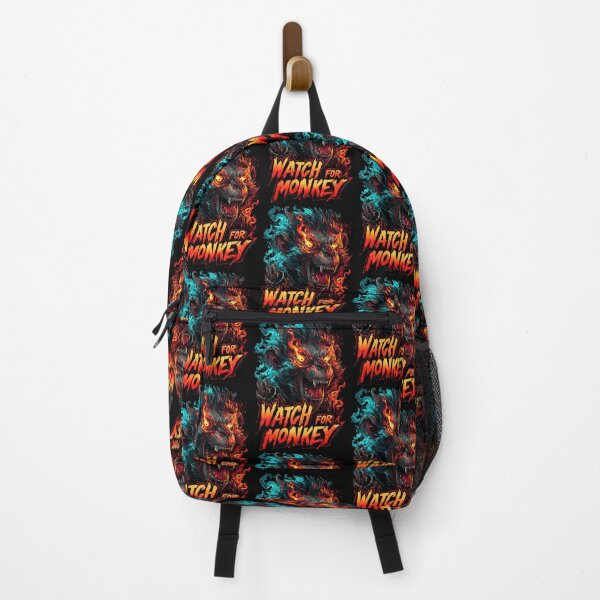 Item preview, Aggressive monkey in retro style, fiery comic art graphic designed and sold by Piotrek0001.