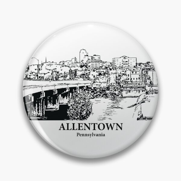 Item preview, Allentown - Pennsylvania designed and sold by Lakeric Cityscapes.