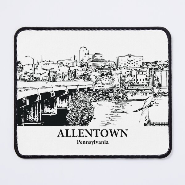 Item preview, Allentown - Pennsylvania designed and sold by Lakeric Cityscapes.