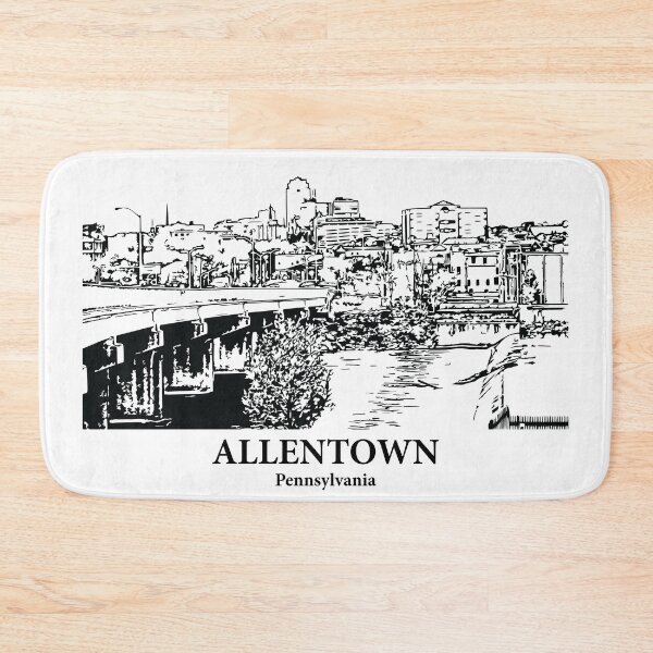 Item preview, Allentown - Pennsylvania designed and sold by Lakeric Cityscapes.