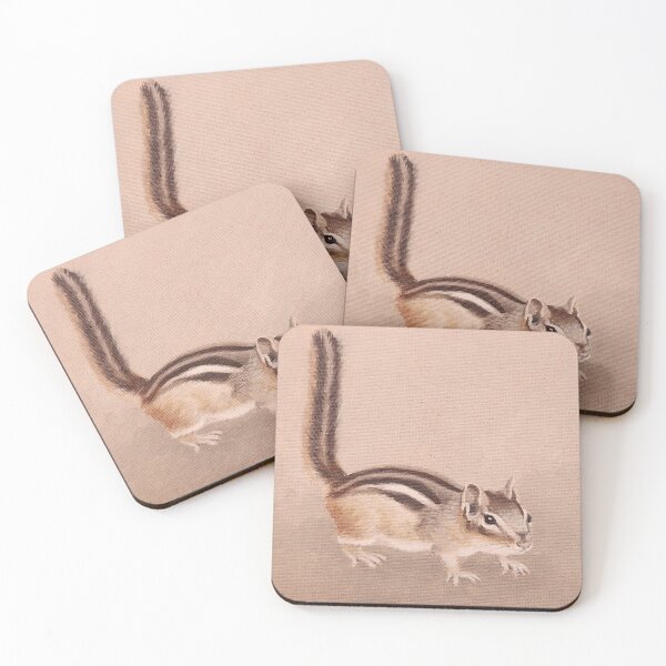 Item preview, Chipmunk the 3rd painting designed and sold by Emily Bickell.