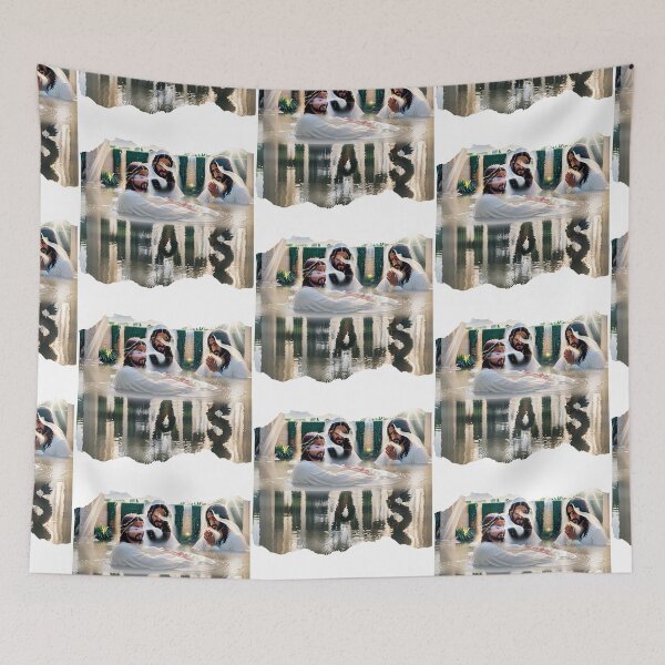 Item preview, JESUS HEALS 8 designed and sold by maveluzone.