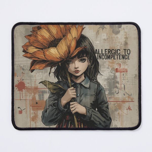 Item preview, Allergic To Incompetence designed and sold by AlinaSCorner.