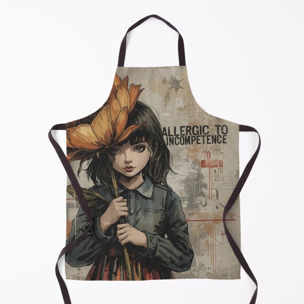 Item preview, Allergic To Incompetence designed and sold by AlinaSCorner.