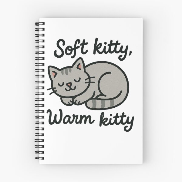 Item preview, Soft Kitty, Warm Kitty – Cute Big Bang Theory Inspired Design designed and sold by ArtCulturalist.