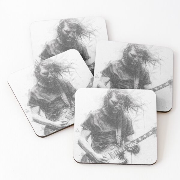 Item preview, Rock Guitar Player designed and sold by Leon Woods Pencil Art.