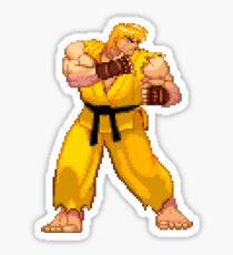 Street Fighter Third Strike - Yellow Ken Sticker