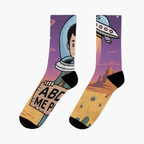 Item preview, Funny Alien Abduction Artwork – Abduct Me Please designed and sold by captianSolo.