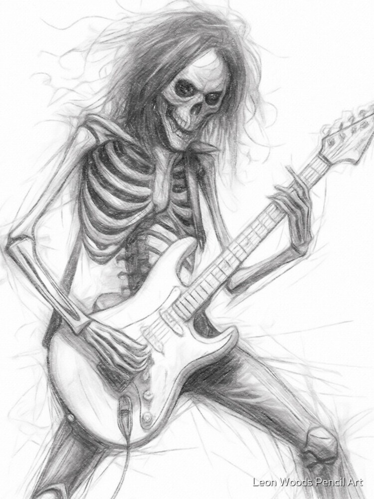 Thumbnail 4 of 4, iPhone Case, Skeleton Rocker designed and sold by leonwoods78.