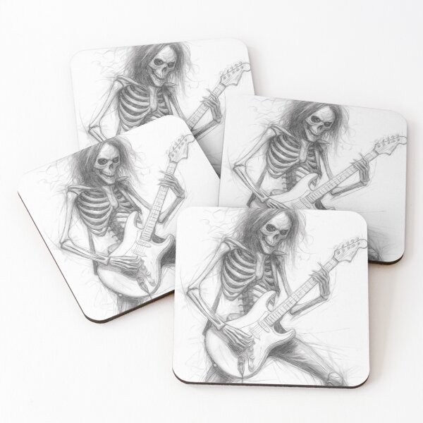 Item preview, Skeleton Rocker designed and sold by Leon Woods Pencil Art.