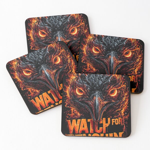 Item preview, Dark penguin with fiery eyes, a surprising intense graphic 2 designed and sold by Piotrek0001.