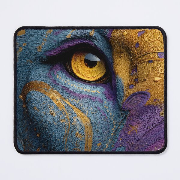 Item preview, Vibrant Lion Gaze - Eyes of the Guardians #5: Dream Guardian designed and sold by LollyShineART.