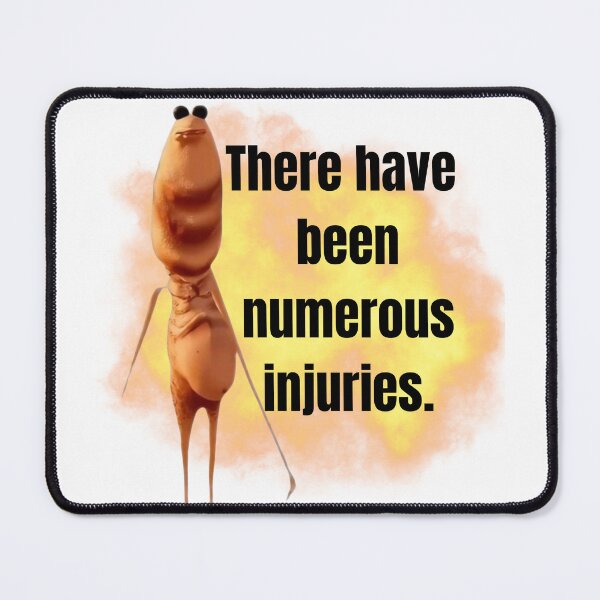 Item preview, Marcus the Worm There Have Been Numerous Injuries | Tiktok Graphic  designed and sold by ObviAshley.