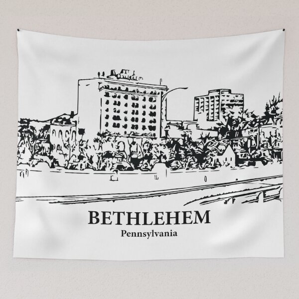 Item preview, Bethlehem - Pennsylvania designed and sold by Lakeric Cityscapes.