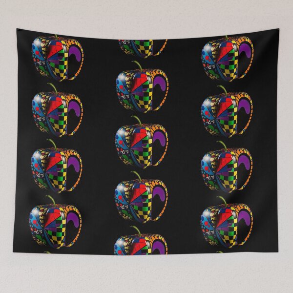 Item preview, Kaleidoscopic Apple: Abstract Geometric Fusion designed and sold by Dominik1994.