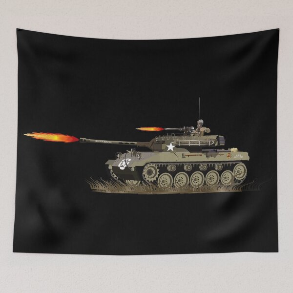 Item preview, Army - M18 HellCat - Tank Destroyer - Firing wo Txt X 300 designed and sold by Military Insignia Products.