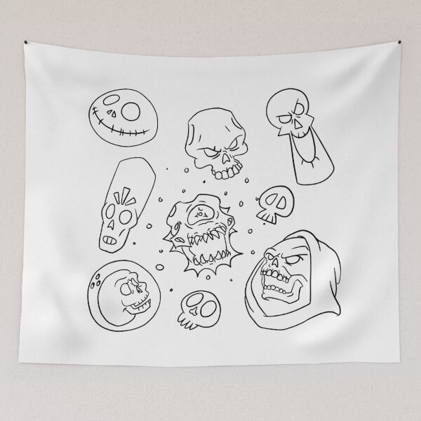 Item preview, Skulls I love! designed and sold by &Taz.