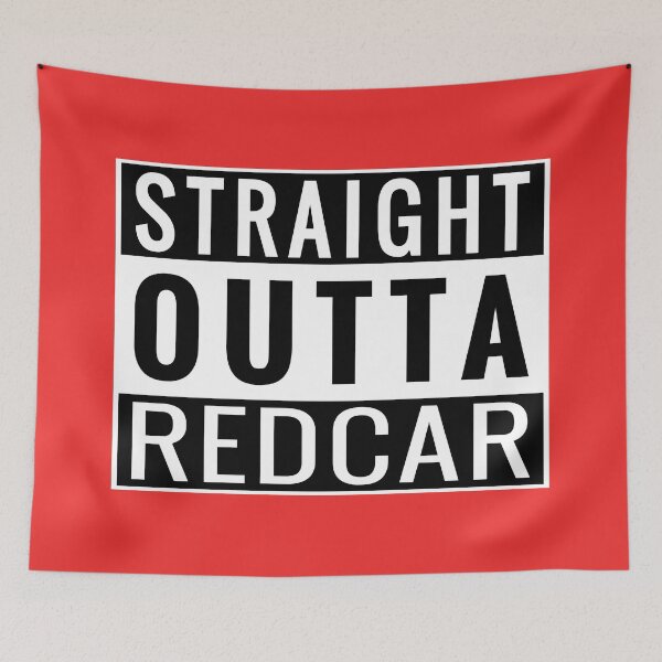 Item preview, Straight Outta Redcar designed and sold by Jeallan Designs.