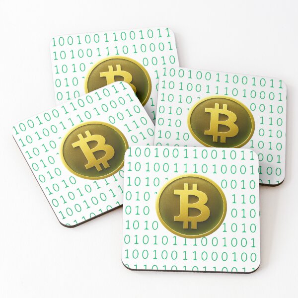Item preview, Bitcoin Matrix Glow Design – Futuristic Crypto Green Digital Art designed and sold by loccotown168.