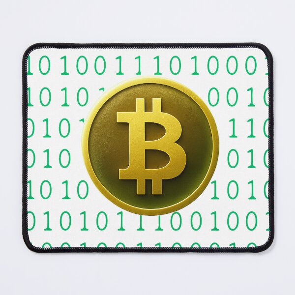 Item preview, Bitcoin Matrix Glow Design – Futuristic Crypto Green Digital Art designed and sold by loccotown168.