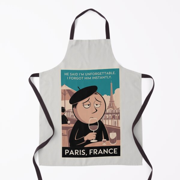 Item preview, Paris, France Travel Poster | Cafe and Eiffel Tower designed and sold by LeQuirks.