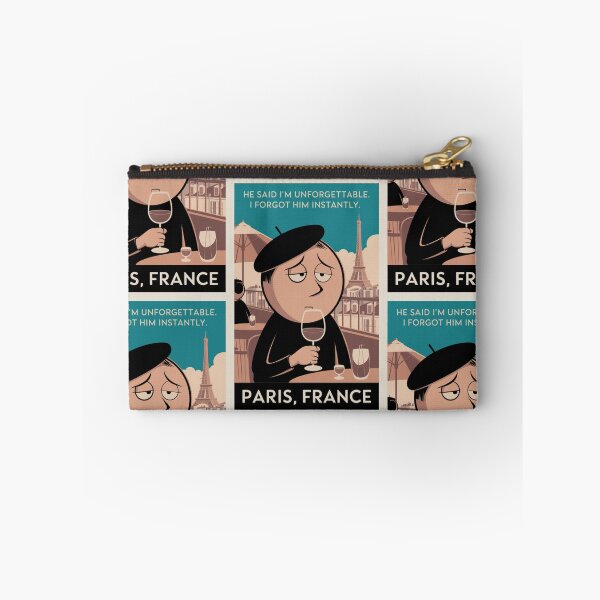 Item preview, Paris, France Travel Poster | Cafe and Eiffel Tower designed and sold by LeQuirks.