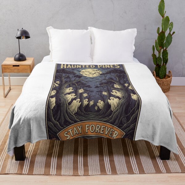 Item preview, Visit Haunted Pines - Stay Forever designed and sold by CER-Design.