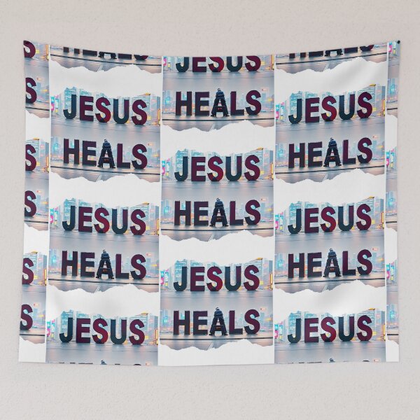 Item preview, JESUS HEALS 9 designed and sold by maveluzone.